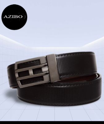 Azibo Men Casual, Formal, Party, Evening Black, Brown Texas Leatherite Reversible Belt